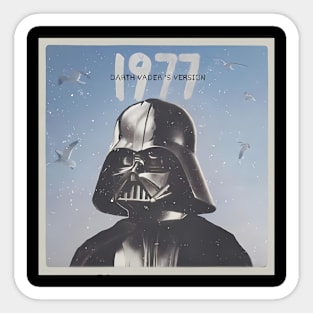 Darth Vader's Version 1977 Sticker